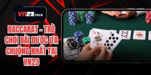 Baccarat – Trò Chơi Bài Được Ưa Chuộng Nhất Tại VN23