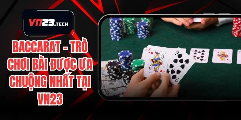 Baccarat – Trò Chơi Bài Được Ưa Chuộng Nhất Tại VN23