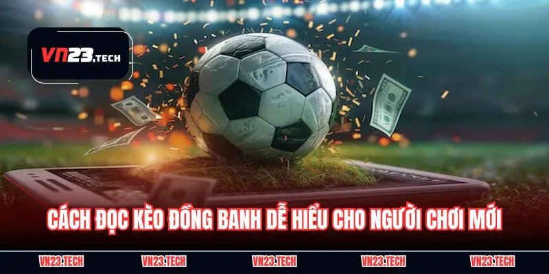 Cách đọc kèo đồng banh dễ hiểu cho người chơi mới